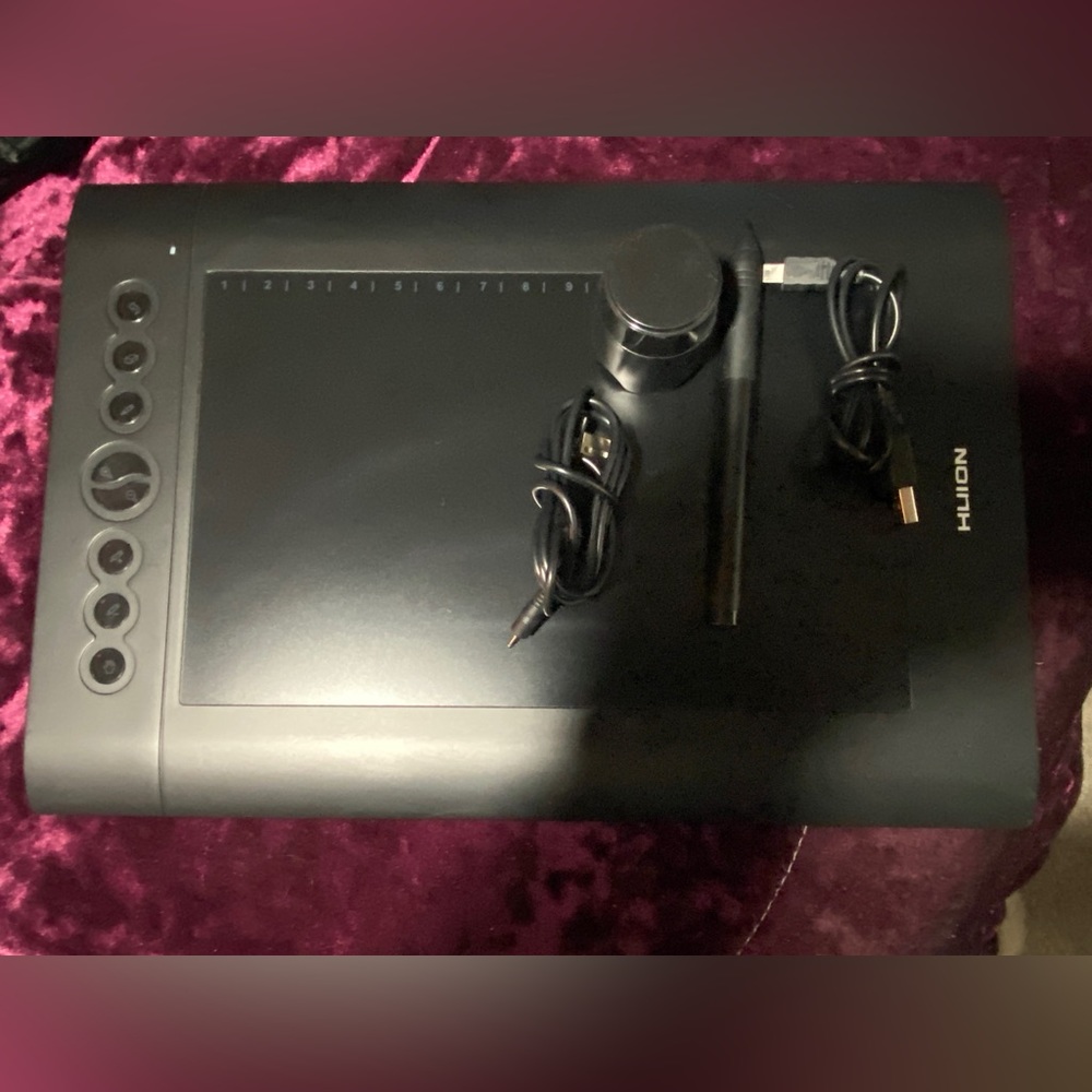 Huion 610 Pro Graphic Tablet/Drawin Tablet - Picture 2 of 2